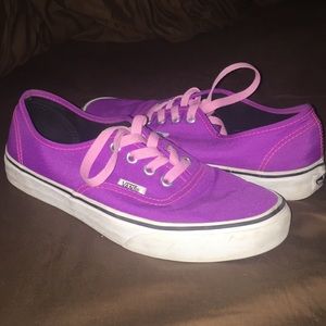 Vans size 7